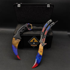 Caisse GAMMA Noir Marble Fade